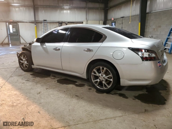 2013 Nissan Maxima 3.5 SV with VIN 1N4AA5AP0DC847914, listed as a Copart auction lot 47944495 with 999,999 mi miles and Salvage Title. Bid and sale history available at carsss.com. Image 2.