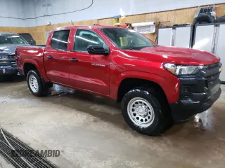 2023 Chevrolet Colorado 4WD Work Truck z VIN 1GCGTBEC4P1255873, wystawiony jako Copart lot #47452705 z przebiegiem 8 672 mil mil oraz Szkoda całkowita • Salvage title. Historia ofert i sprzedaży dostępna na DreamBid. Obrazek 4.