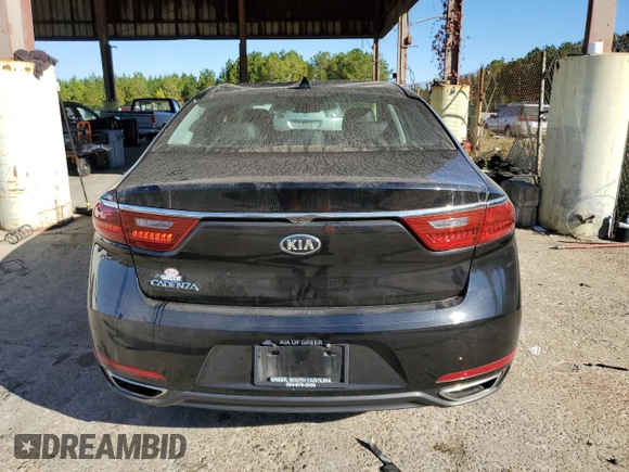 2017 Kia Cadenza Premium with VIN KNALB4J15H5039510, listed as a Copart auction lot 76071054 with 107,197 mi miles and Salvage Title. Bid and sale history available at carsss.com. Image 6.