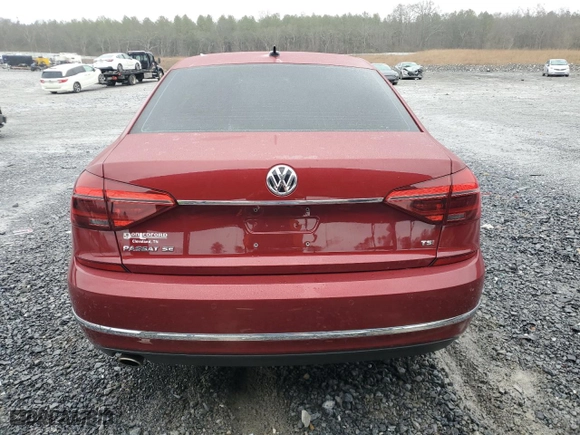 2018 Volkswagen Passat 2.0T SE with VIN 1VWBA7A36JC045562, listed as a Copart auction lot 45023195 with 78,335 mi miles and Salvage Title. Bid and sale history available at carsss.com. Image 6.