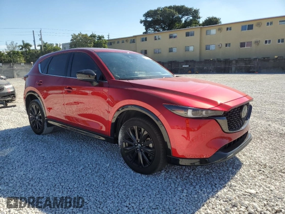 2022 Mazda CX-5 2.5 Turbo with VIN JM3KFBAY9N0560069, listed as a Copart auction lot 84155024 with 36,352 mi miles and Salvage Title. Bid and sale history available at carsss.com. Image 4.
