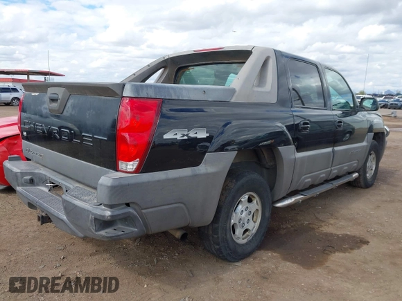 2004 Chevrolet Avalanche Z71 with VIN 3GNEK12T54G327032, listed as a IAAI auction lot 41785530 with 151,024 mi miles. Bid and sale history available at carsss.com. Image 4.
