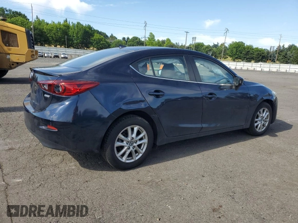 2015 Mazda 3 i Grand Touring with VIN JM1BM1W76F1246867, listed as a Copart auction lot 60318265 with 106,757 mi miles and Salvage title. Bid and sale history available at DreamBid. Image 3.