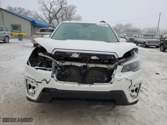 2021 Subaru Forester Premium with VIN JF2SKAJC2MH472033, listed as a Copart auction lot 45654965 with 46,610 mi miles and Salvage Title. Bid and sale history available at carsss.com. Image 5.