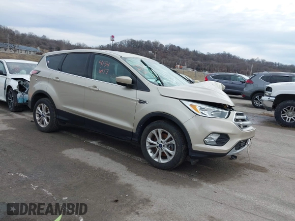 2017 Ford Escape SE with VIN 1FMCU9GD1HUB28732, listed as a IAAI auction lot 41546177 with 126,698 mi miles and . Bid and sale history available at DreamBid. Image 1.