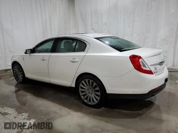 2015 Lincoln MKS with VIN 1LNHL9DK1FG600600, listed as a Copart auction lot 85539154 with 146,374 mi miles and Salvage Title. Bid and sale history available at carsss.com. Image 2.