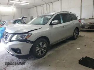 2020 Nissan Pathfinder S z VIN 5N1DR2AN0LC629690, wystawiony jako Copart lot #89143465 z przebiegiem 49 442 mil mil oraz Szkoda całkowita • Salvage title. Historia ofert i sprzedaży dostępna na DreamBid. Obrazek 1.