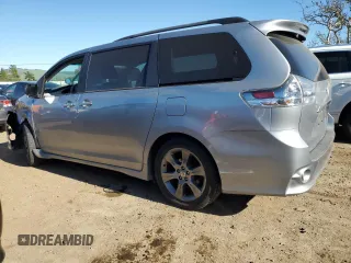 2011 Toyota Sienna SE with VIN 5TDXK3DC8BS112415, listed as a Copart auction lot 50394135 with 150,817 mi miles and Salvage Title. Bid and sale history available at carsss.com. Image 2.