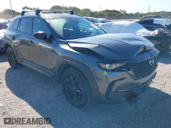 2024 Mazda CX-50 S Preferred z VIN 7MMVABBM8RN215110, wystawiony jako IAAI lot #41845039 z przebiegiem 8085 mil mil oraz . Historia ofert i sprzedaży dostępna na DreamBid. Obrazek 1.
