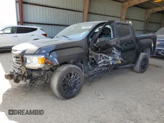 2021 GMC Canyon 2WD Elevation with VIN 1GTG5CENXM1184367, listed as a Copart auction lot 71882084 with 0 mi miles and Salvage Title. Bid and sale history available at carsss.com. Image 1.