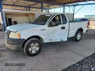 2007 Ford F-150 XL with VIN 1FTRF12277NA85488, listed as a Copart auction lot 60299875 with 219,127 mi miles and Salvage title. Bid and sale history available at DreamBid. Image 1.