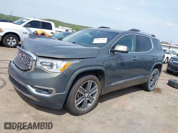 2017 GMC Acadia Denali with VIN 1GKKNPLS3HZ261585, listed as a IAAI auction lot 42057563 with 92,983 mi miles. Bid and sale history available at carsss.com. Image 20.