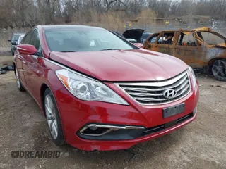 2016 Hyundai Azera Limited with VIN KMHFH4JG9GA555812, listed as a IAAI auction lot 41772140 with 103,027 mi miles and . Bid and sale history available at carsss.com. Image 1.