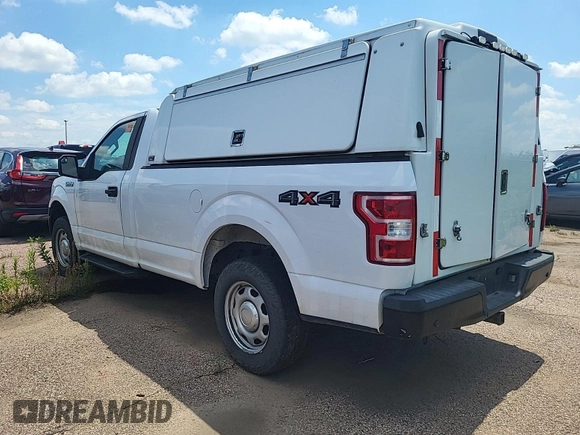 2018 Ford F-150 XL with VIN 1FTNF1EG9JKE87544, listed as a IAAI auction lot 42785435 with Not provided miles and . Bid and sale history available at DreamBid. Image 26.