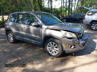 2010 Volkswagen Tiguan S with VIN WVGAV7AX5AW512292, listed as a IAAI auction lot 42530082 with 79,007 mi miles and . Bid and sale history available at DreamBid. Image 1.