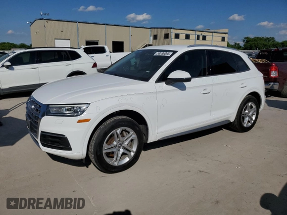 2018 Audi Q5 Premium with VIN WA1ANAFY1J2238223, listed as a Copart auction lot 56636095 with 69,752 mi miles and Clean title. Bid and sale history available at DreamBid. Image 1.