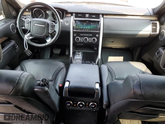 2017 Land Rover Discovery HSE Luxury with VIN SALRHBBV1HA045807, listed as a Copart auction lot 69971064 with 52,577 mi miles and Salvage Title. Bid and sale history available at carsss.com. Image 8.