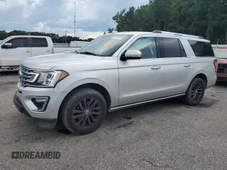 2019 Ford Expedition Max Limited with VIN 1FMJK2AT7KEA38524, listed as a Copart auction lot 61133475 with 154,868 mi miles and Salvage title. Bid and sale history available at DreamBid. Image 1.