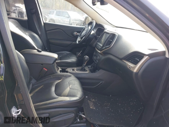 2015 Jeep Cherokee Limited with VIN 1C4PJMDS9FW710969, listed as a IAAI auction lot 41898698 with 144,789 mi miles. Bid and sale history available at carsss.com. Image 5.