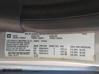 2006 Hummer H3 with VIN 5GTDN136768104397, listed as a IAAI auction lot 42020632 with 127,233 mi miles. Bid and sale history available at carsss.com. Image 9.