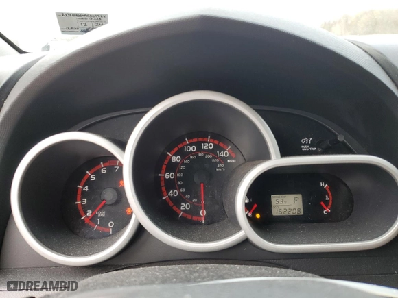 2009 Toyota Matrix S with VIN 2T1LE40E49C007828, listed as a Copart auction lot 51839045 with 162,208 mi miles and Salvage Title. Bid and sale history available at carsss.com. Image 9.