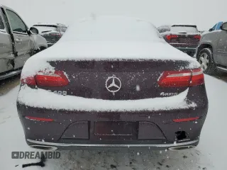 2018 Mercedes-Benz E-Class E 400 with VIN WDD1K6GB6JF023022, listed as a Copart auction lot 87955415 with 0 mi miles and Clean Title. Bid and sale history available at carsss.com. Image 6.