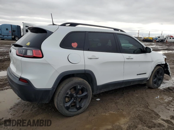 2019 Jeep Cherokee Latitude Plus with VIN 1C4PJLLX3KD300889, listed as a Copart auction lot 45118185 with 87,716 mi miles and Salvage title. Bid and sale history available at DreamBid. Image 3.