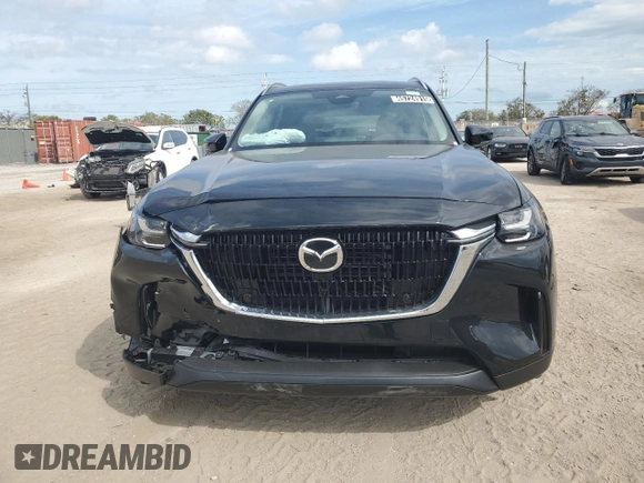 2025 Mazda CX-90 Preferred with VIN JM3KKBHDXS1217792, listed as a Copart auction lot 45724915 with 154 mi miles and Clean title. Bid and sale history available at DreamBid. Image 5.