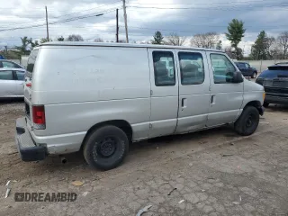 2003 Ford Econoline Cargo with VIN 1FTRE14213HA29118, listed as a Copart auction lot 50931965 with 255,312 mi miles and Salvage Title. Bid and sale history available at carsss.com. Image 3.
