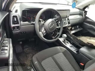 2023 Kia Sorento LX with VIN 5XYRG4LC7PG198127, listed as a Copart auction lot 58632495 with 39,551 mi miles and Salvage title. Bid and sale history available at DreamBid. Image 8.