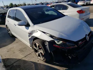 2017 Volkswagen Golf GTI S with VIN 3VW447AU7HM021188, listed as a Copart auction lot 43462233 with 96,004 mi miles. Bid and sale history available at carsss.com. Image 4.