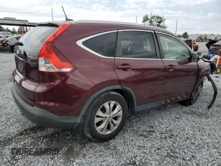 2012 Honda CR-V EX-L with VIN 5J6RM3H78CL042752, listed as a Copart auction lot 52116865 with 74,281 mi miles and Salvage Title. Bid and sale history available at carsss.com. Image 3.