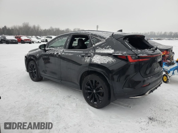 2023 Lexus NX with VIN 2T2KGCEZ2PC026415, listed as a Copart auction lot 88485395 with 29,381 mi miles and Clean Title. Bid and sale history available at carsss.com. Image 2.