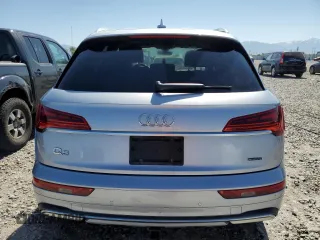 2021 Audi Q5 Premium Plus with VIN WA1BAAFY6M2004339, listed as a Copart auction lot 58202305 with 82,446 mi miles and Salvage title. Bid and sale history available at DreamBid. Image 6.
