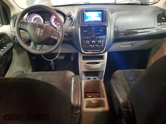 2012 Dodge Grand Caravan SE with VIN 2C4RDGBG2CR333664, listed as a Copart auction lot 46734485 with 211,138 mi miles and Salvage Title. Bid and sale history available at DreamBid. Image 8.