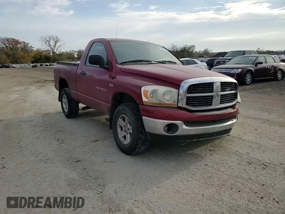2006 Dodge 1500 SLT with VIN 1D7HU16256J107320, listed as a Copart auction lot 77988064 with 170,634 mi miles and Salvage Title. Bid and sale history available at DreamBid. Image 11.