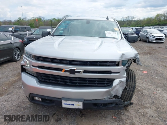 2021 Chevrolet Silverado 1500 RST with VIN 3GCUYEED6MG434363, listed as a IAAI auction lot 41967067 with 53,324 mi miles. Bid and sale history available at carsss.com. Image 13.