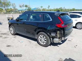 2024 Honda CR-V LX with VIN 2HKRS3H2XRH332343, listed as a IAAI auction lot 41793406 with 8,480 mi miles and . Bid and sale history available at carsss.com. Image 3.