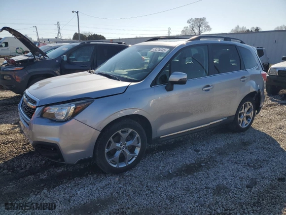 2018 Subaru Forester Touring with VIN JF2SJAWC4JH530246, listed as a Copart auction lot 48225045 with 68,670 mi miles and Salvage Title. Bid and sale history available at carsss.com. Image 1.