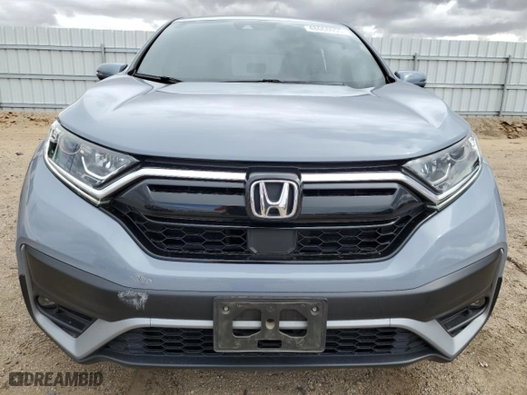 2021 Honda CR-V EX-L with VIN 2HKRW1H80MH402423, listed as a Copart auction lot 48068055 with 38,928 mi miles and Salvage Title. Bid and sale history available at carsss.com. Image 5.