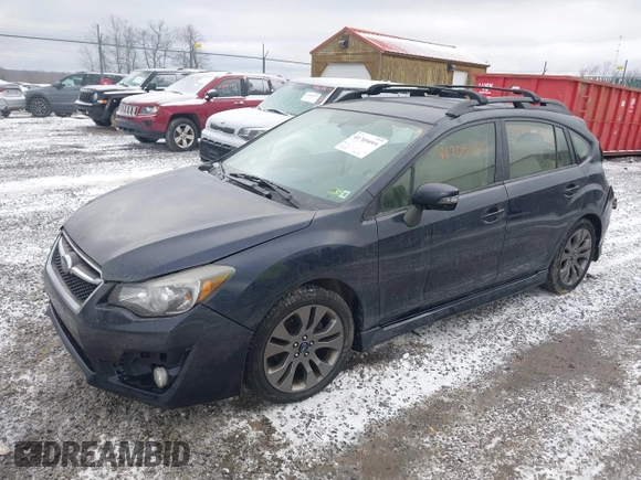 2015 Subaru Impreza Special Sports Limited с VIN JF1GPAV65FH208503, выставлен на аукционе IAAI как лот 41705095 с пробегом 57 305 миль миль и . История ставок и продаж доступна на DreamBid. Изображение 17.