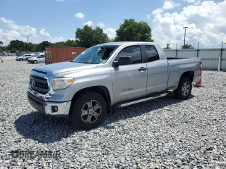 2014 Toyota Tundra SR с VIN 5TFRM5F18EX074015, выставлен на аукционе Copart как лот 61161085 с пробегом 189 035 миль миль и Списание • Salvage title. История ставок и продаж доступна на DreamBid. Изображение 1.