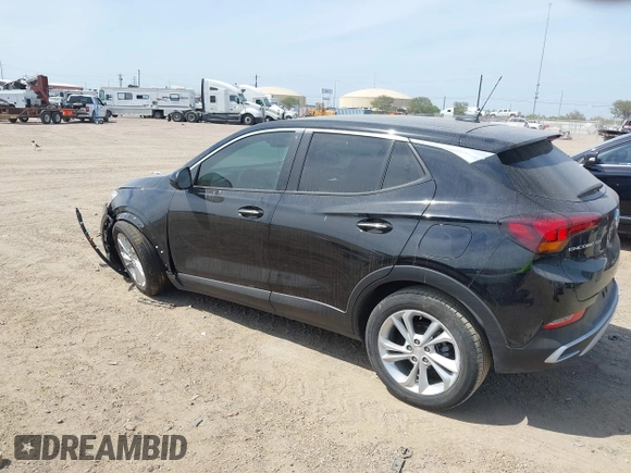 2023 Buick Encore GX Preferred with VIN KL4MMBS28PB153816, listed as a IAAI auction lot 41868337 with 19,605 mi miles and . Bid and sale history available at DreamBid. Image 3.