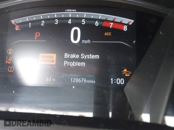 2019 Honda CR-V EX with VIN 7FARW2H56KE053022, listed as a IAAI auction lot 41848570 with 128,676 mi miles. Bid and sale history available at carsss.com. Image 16.