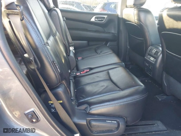 2019 Nissan Pathfinder S with VIN 5N1DR2MM1KC620322, listed as a IAAI auction lot 41769563 with 61,043 mi miles. Bid and sale history available at carsss.com. Image 8.