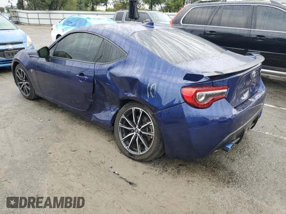 2018 Toyota 86 GT with VIN JF1ZNAE10J8700321, listed as a Copart auction lot 82405844 with 42,338 mi miles and Salvage Title. Bid and sale history available at carsss.com. Image 2.
