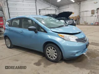 2015 Nissan Note S z VIN 3N1CE2CP6FL422100, wystawiony jako IAAI lot #42263197 z przebiegiem 123 490 mil mil oraz . Historia ofert i sprzedaży dostępna na DreamBid. Obrazek 1.
