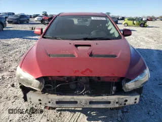 2008 Mitsubishi Lancer Evolution GSR with VIN JA3AW86V88U050202, listed as a Copart auction lot 83849824 with 151,777 mi miles and Salvage Title. Bid and sale history available at carsss.com. Image 5.
