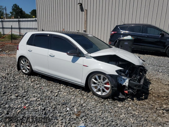 2019 Volkswagen Golf GTI S with VIN 3VW6T7AU6KM000397, listed as a Copart auction lot 66468694 with 56,857 mi miles and Salvage Title. Bid and sale history available at carsss.com. Image 4.