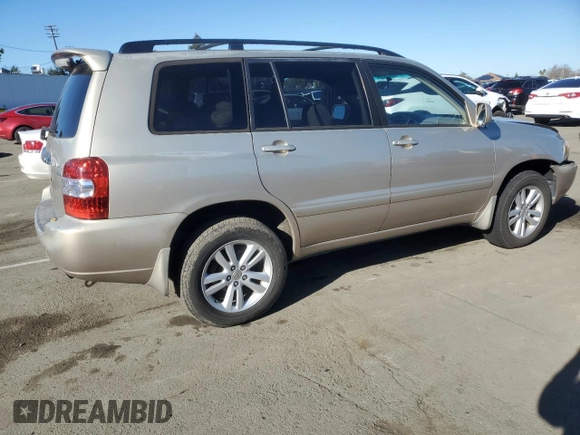2006 Toyota Highlander z VIN JTEEW21A560013855, wystawiony jako Copart lot #88144905 z przebiegiem 154 983 mil mil oraz Szkoda całkowita • Salvage title. Historia ofert i sprzedaży dostępna na DreamBid. Obrazek 3.